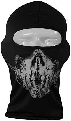 Skull Design Mask Motorcycle Lycra Scarf Face Sun Protection GHOSTS Call of Duty Helmet-AM02