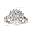 14K White Gold Diamond Ring - 1.00 Ct.