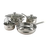 Metro 18/8 Stainless Steel 7 Piece Cookware Set