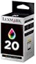 Lexmark #20 Color Ink Cartridge (15M0120)