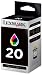 Lexmark 15M0120 colour ink cartridge 20