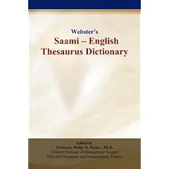 Websters Saami - English Thesaurus Dictionary