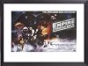 Star Wars Poster Kunstdruck und Holz-Rahmen - The Empire Strikes Back (80 x 60cm)