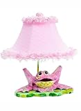 Pink Frog Children's Lamp by Just Too Cute