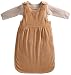 Tadpoles Organic Velour Sleep Sack and Tee - Cocoa