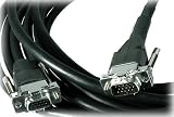 BetterCables 5M (16.40 ft)  Silver Serpent VGA/XVGA Cable - HD15 Male/HD15 Female