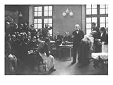 A Clinical Lesson with Doctor Charcot at the Salpetriere, 1887 Art Giclee Poster Print by Pierre Andre Brouillet, 12x9