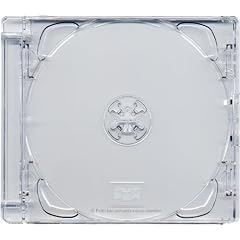5 St�ck Super Jewel Box Standard Size - CD / DVD Leerh�lle transparent f�r 1 oder 2 Discs