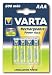 Varta Rechargeable Batteries NiMH 800 mAH 4 x AAA Pack