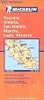 Michelin Toscana, Umbria, San Marino, Marche, Lazio, Abruzzo (Michelin Maps)
