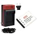 EZOPower Replacement NP-45/NP-45A Battery + Travel Charger with Car Adapter for Fuji FinePix Z1000EXR / Z1010EXR, JZ100, JZ250, JX680, JX500, JX580,T500 / T510, T550 / T560, T400, T350 / T360, XP60, XP50 XP10 XP20 XP30 Z20fd J10 J20 Z70 Z33WP Z100fd Z90 T200 T300 JX350 Digital Cameras
