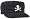 Black w/Jolly Roger