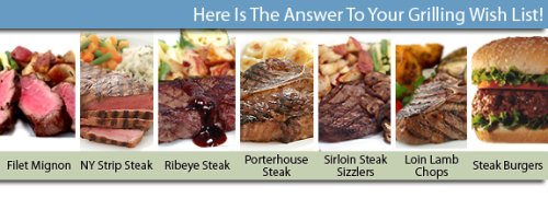 Steak, Chop & Burger Assortment by Dinewise.com