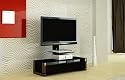 Elmob Optima OP 120-51 TV Stand - Ebony, Screens upto 52"