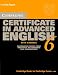Cambridge Certificate in Advanced English 6 Student's Book with Answers