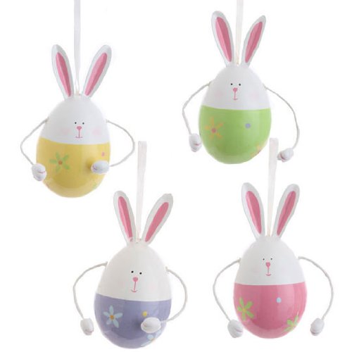 RAZ Imports – Easter Bunny Egg Ornaments 4″ RAZ Imports – Easter Bunny Egg Ornaments 4″