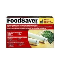 FoodSaver Continuous Roll Bag Material, 8-Inch by 22-Foot (2 Rolls)