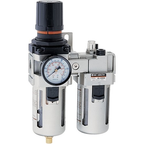 Grizzly H3259 Air Filter / Regulator / Lubricator w/ Gauge