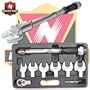 Professional-Grade 1/2" Interchangeable Spanner Torque Wrench Set - 15-80 Ft-Lb