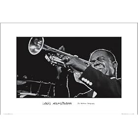 Ted Williams (Louis Armstrong) Music Poster Print - 24" X 36"