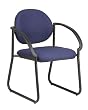 Deluxe Sled Base Arm Chair By Office Star