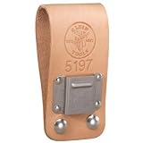 Klein Tools 5197 Leather Tape-Rule Holder with Belt Clip