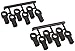 RPM Traxxas Short Rod Ends, Black