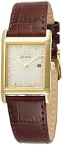Citizen Men's Eco-Drive Gold-Tone Leather Watch #BW0072-07P