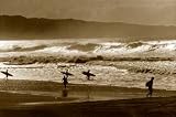 SURFERS, PIPELINE VINTAGE HAWAIIAN ART - HAWAII PRINTS & POSTERS