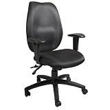 Boss High-Back Multi-Tilter Office Chair with Adjustable Arms