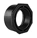 Charlotte Pipe Flush Bushing Abs/Dwv 4 " X 3 " Black