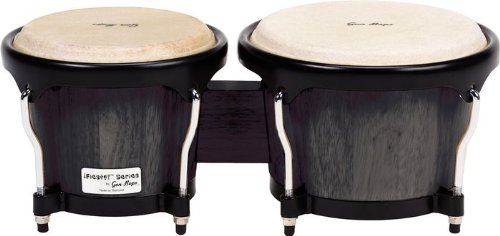 Gon Bops Fiesta Series Bongo, Black with Black Hardware