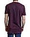 Ed Hardy Men's T Shirt Eagle Lightning 67 Style Medium Burgundy Mineral