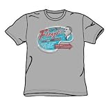 Mayberry - Floyd'S Barber Shop - Adult Ath.Heather S/S T-Shirt For Men