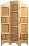 Unique Photographic Family Gift Idea - 67" Arc Top Photo Display Folding Screen Room Divider w/ 8" x 10" Picture Frames