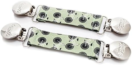 Mitz Accessories 3" Heavy Duty Elastic Glove and Mitten Clips, Bike Lane