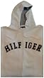 Men's Tommy Hilfiger Hooded Sweat Jacket Hoodie White Size XXL