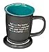 Abbey Gift Teacher Ceramic Mug & Coaster Set Mug, 2 Piece, Gray