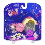 Littlest Pet Shop: Pairs and Portables - Mouse with Cupcake