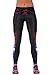 Pink Queen® Womens 3D Digital Printed Workout Capri Leggings Stretch Tights