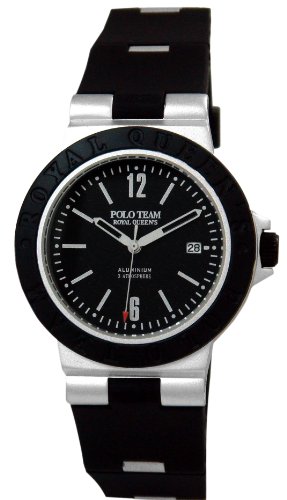 PoloTeam (ポロチーム) 腕時計 QG-6070-05 ブラック文字盤 メンズ