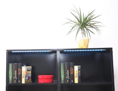 Reality Leuchten R65421501 LED-Stripes, inkl. 2x 15 LEDs, 2x 44cm, mit steuerbarem Farbwec Preisvergleich