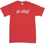 got rafting? Kids T Shirt In 5 Colors 5/6T-Red