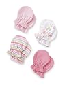 Gerber Brand 4 Pack Girl's Mittens