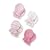 Gerber Brand 4 Pack Girl's Mittens