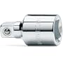 Beta 920/15 1/2" Female and 3/8" Male Drive Adaptor Socket, with Chrome Plated