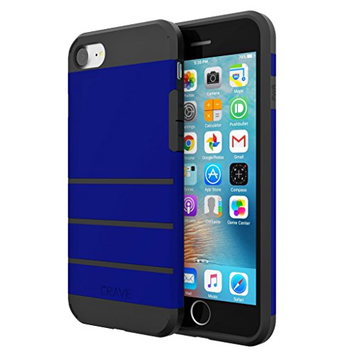 iPhone 7 Case, Crave Strong Guard Protection Series Case for Apple iPhone 7 (4.7 Inch) - Navy