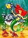 Disney Sing Along Songs(3 pack)Zip-a-dee-doo-dah:Fun with Music and Ariel's Undersea Adventures(Double Bubble)