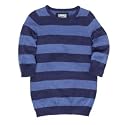 Junior J by Jasper Conran Navy striped knitted dress