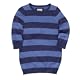 Junior J by Jasper Conran Navy striped knitted dress
